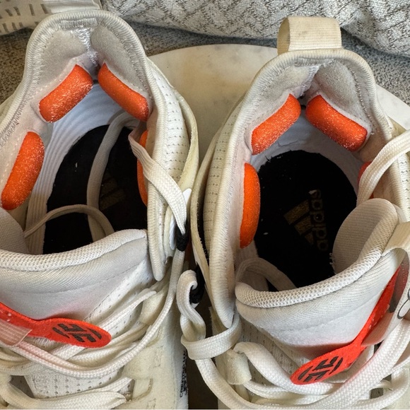 Adidas Harden Vol 5 FUTURENATURAL TOKYO White‎ Solar Red 12 GW5388 Basketball - Picture 3 of 15
